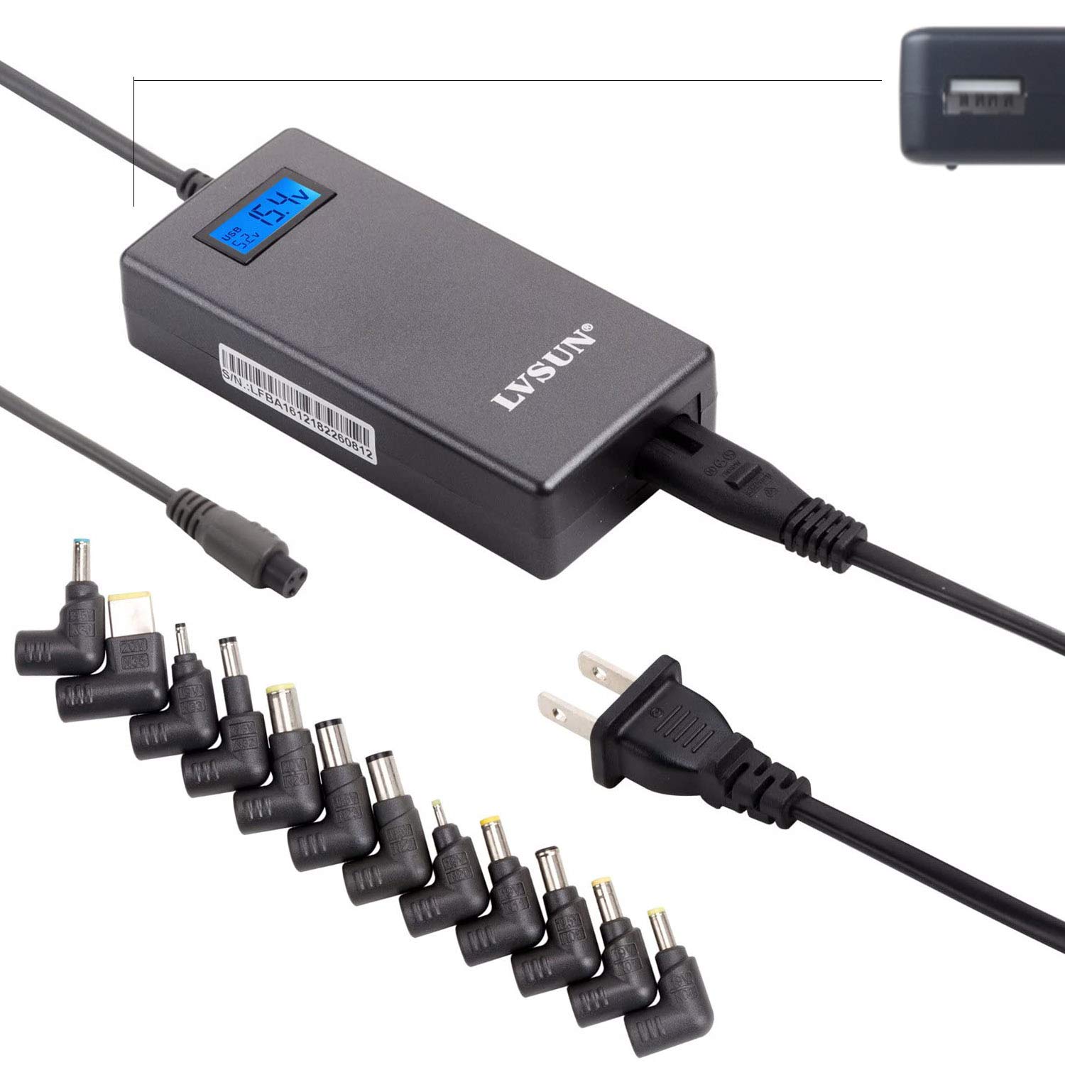 Amazon.com: Slim Universal Laptop Charger 70W Replacement AC